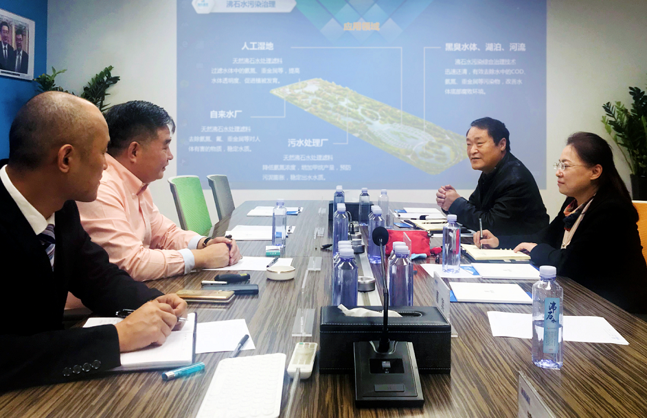 中國(guó)水利企業(yè)協(xié)會(huì)水環(huán)境分會(huì)張廣華秘書(shū)長(zhǎng)、閆云峰副秘書(shū)長(zhǎng)蒞臨國(guó)投盛世考察交流-國(guó)投盛世