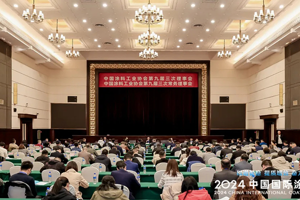 國投盛世董事長劉嚴蓬作為協(xié)會監(jiān)事長參加 2024中國國際涂料大會